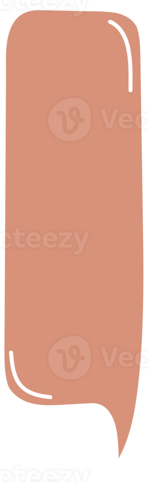 Colorful pastel red color speech bubble balloon, icon sticker memo keyword planner text box banner, flat png transparent element design