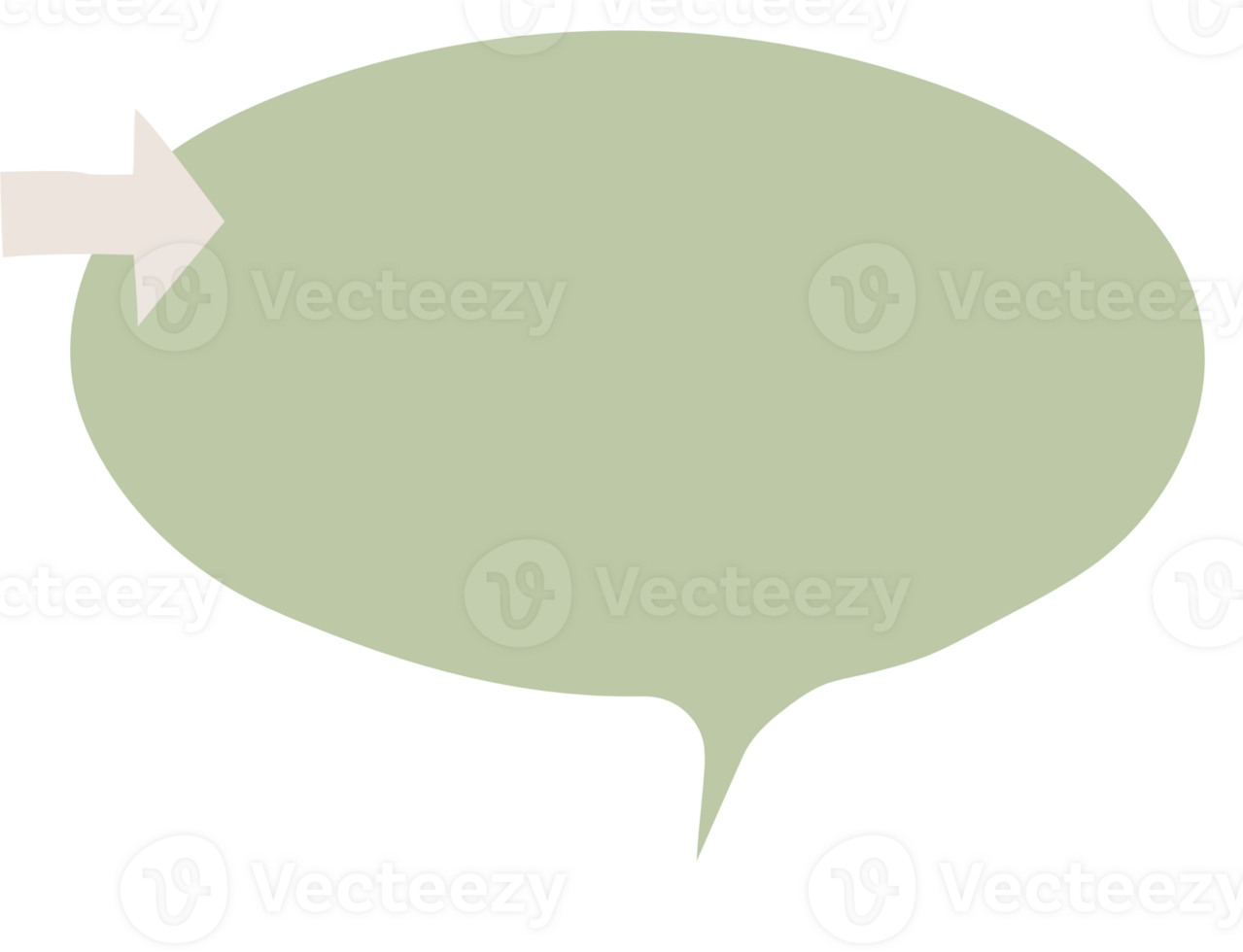 Colorful pastel green color speech bubble balloon, icon sticker memo keyword planner text box banner, flat png transparent element design