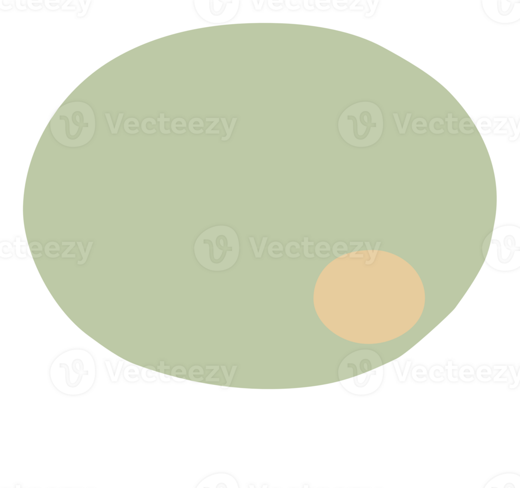 Colorful pastel green color speech bubble balloon, icon sticker memo keyword planner text box banner, flat png transparent element design