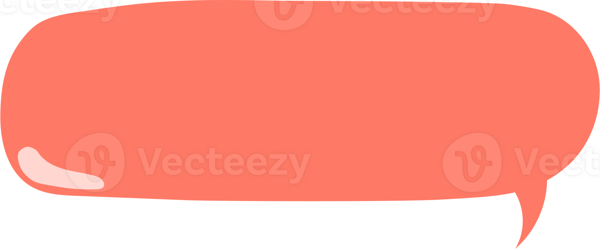 Colorful pastel orange color speech bubble balloon, icon sticker memo keyword planner text box banner, flat png transparent element design