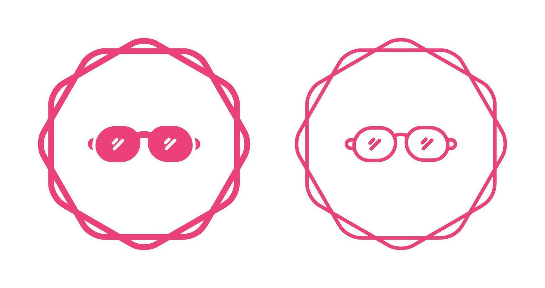 Eyeglasses Vector Icon