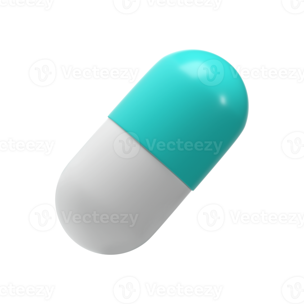 3d render capsule pill drug medicine healthcare pharmacy icon logo illustration png