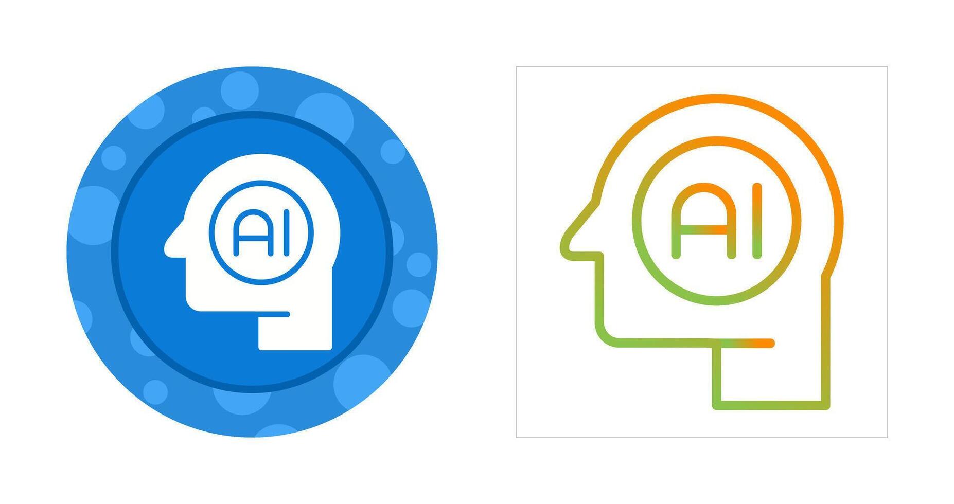 Artificial Intelligence Vector Icon