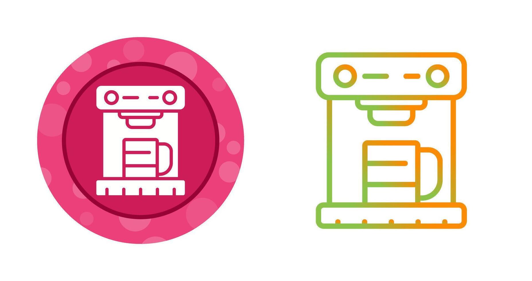Coffee Machine Vector Icon