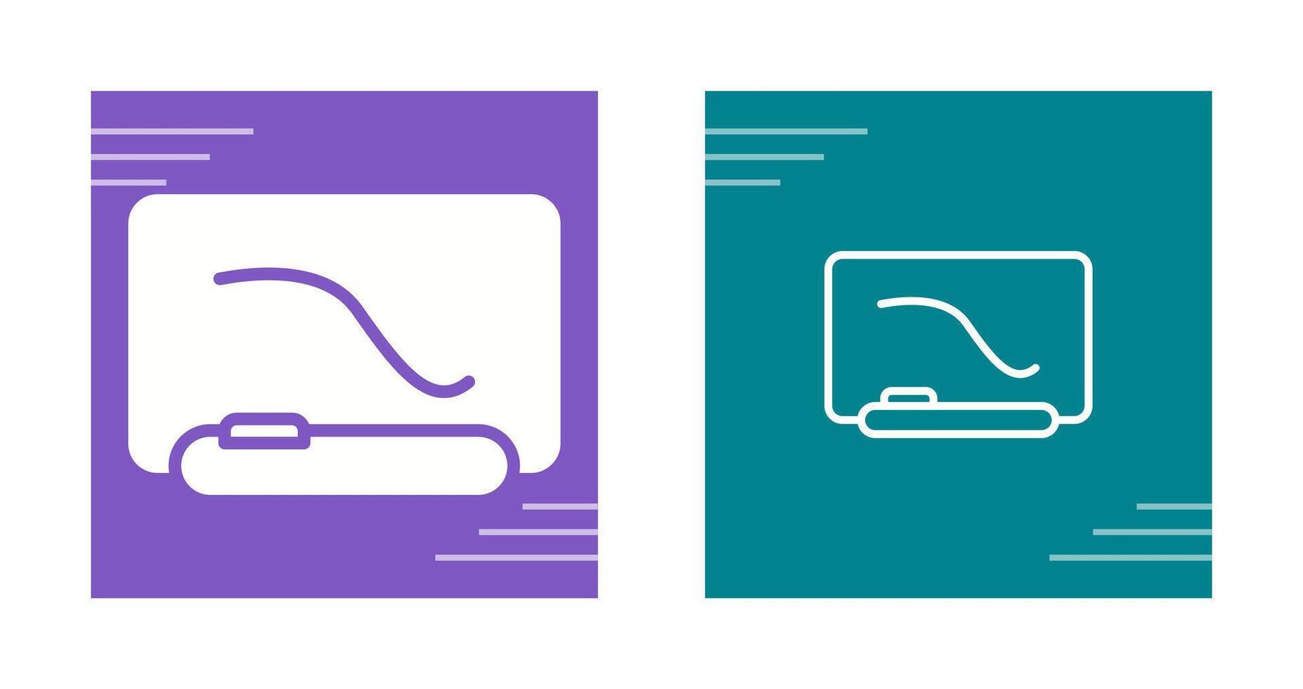 Interactive Whiteboard Vector Icon
