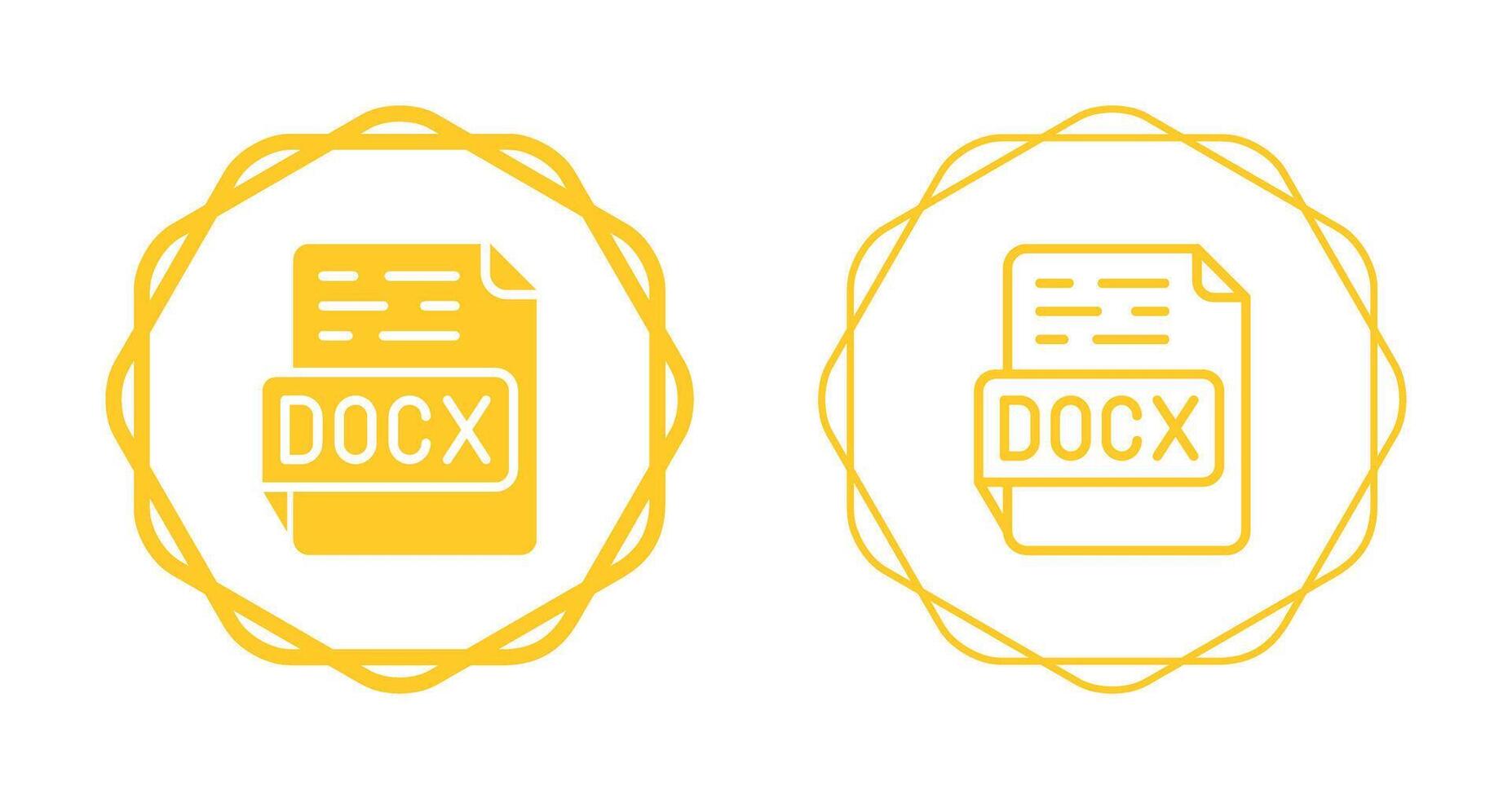 DOCX Vector Icon