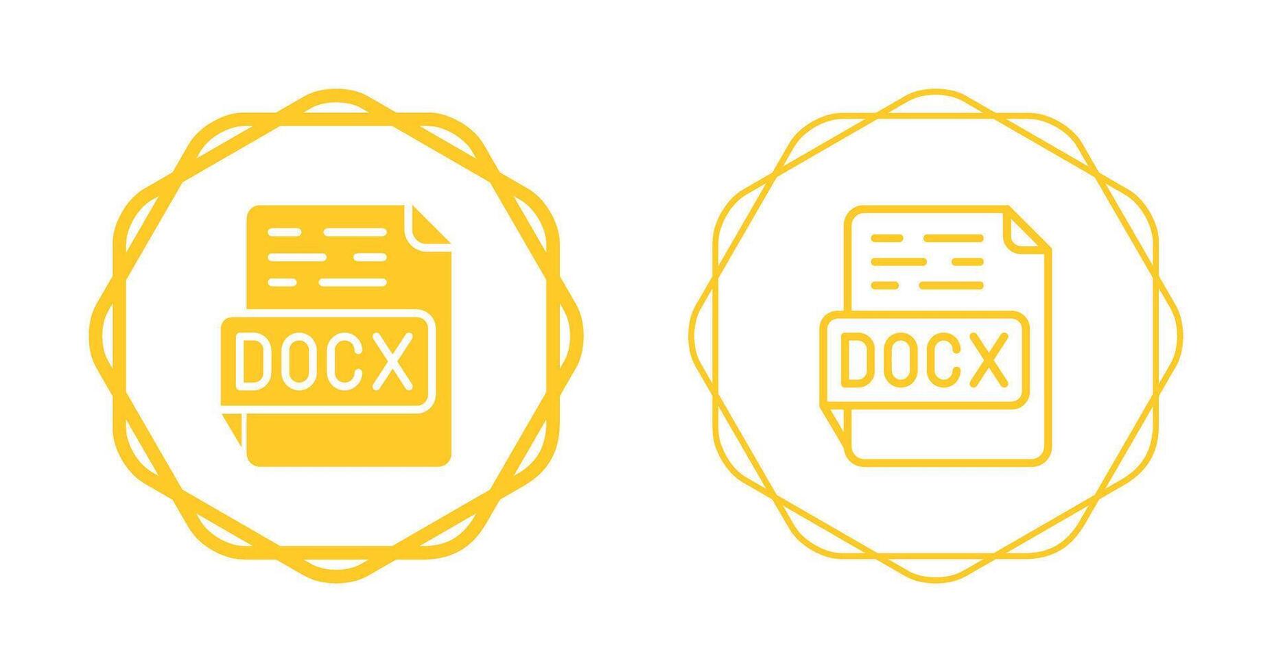 DOCX Vector Icon