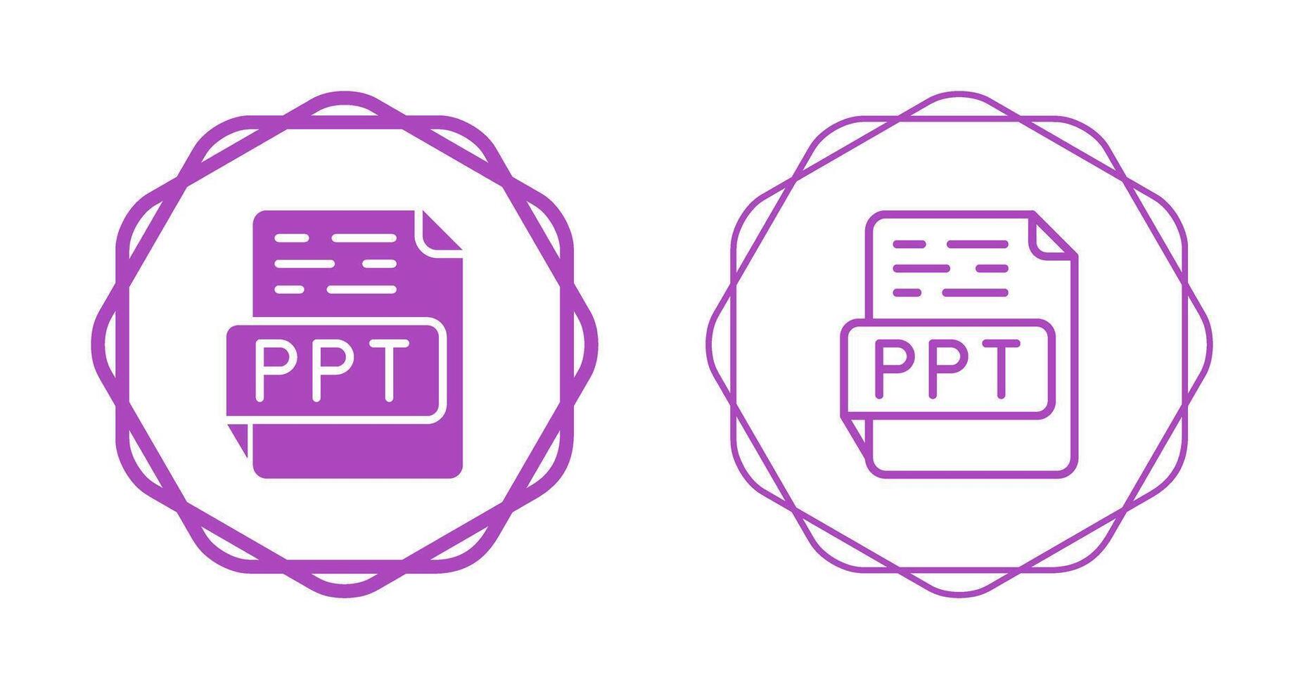 PPT Vector Icon