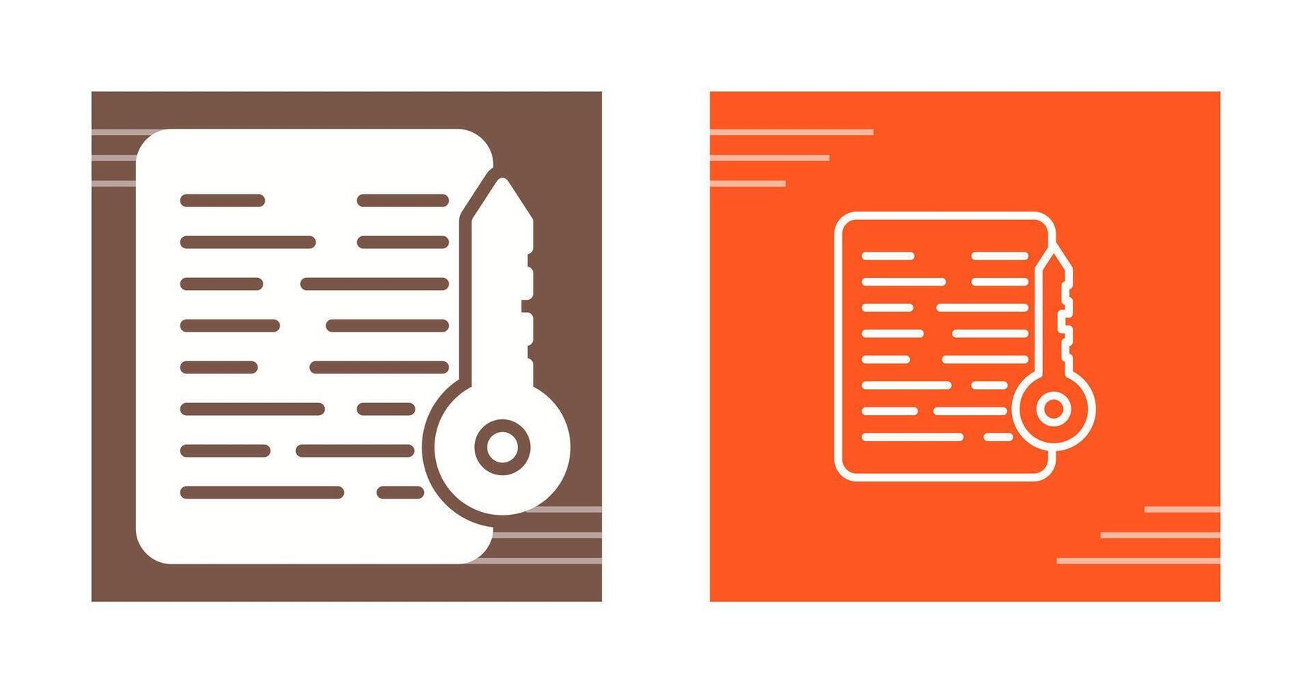 Document Access Vector Icon