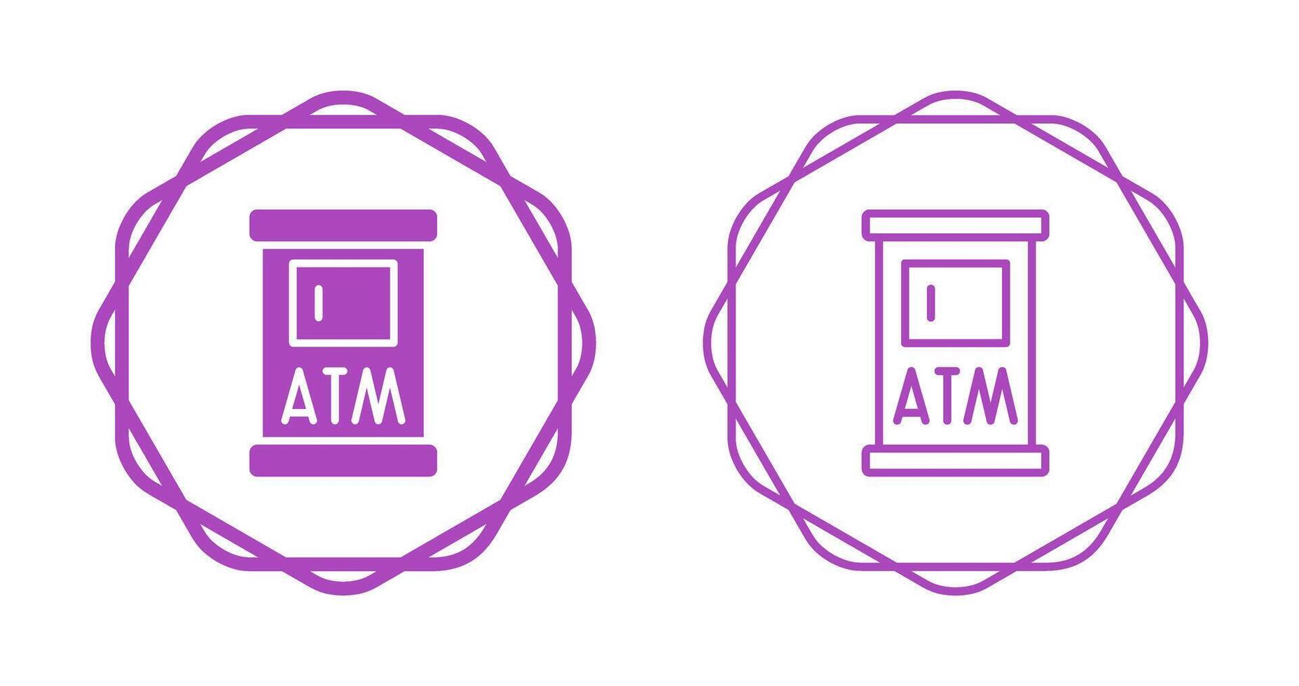 Atm Machine Vector Icon