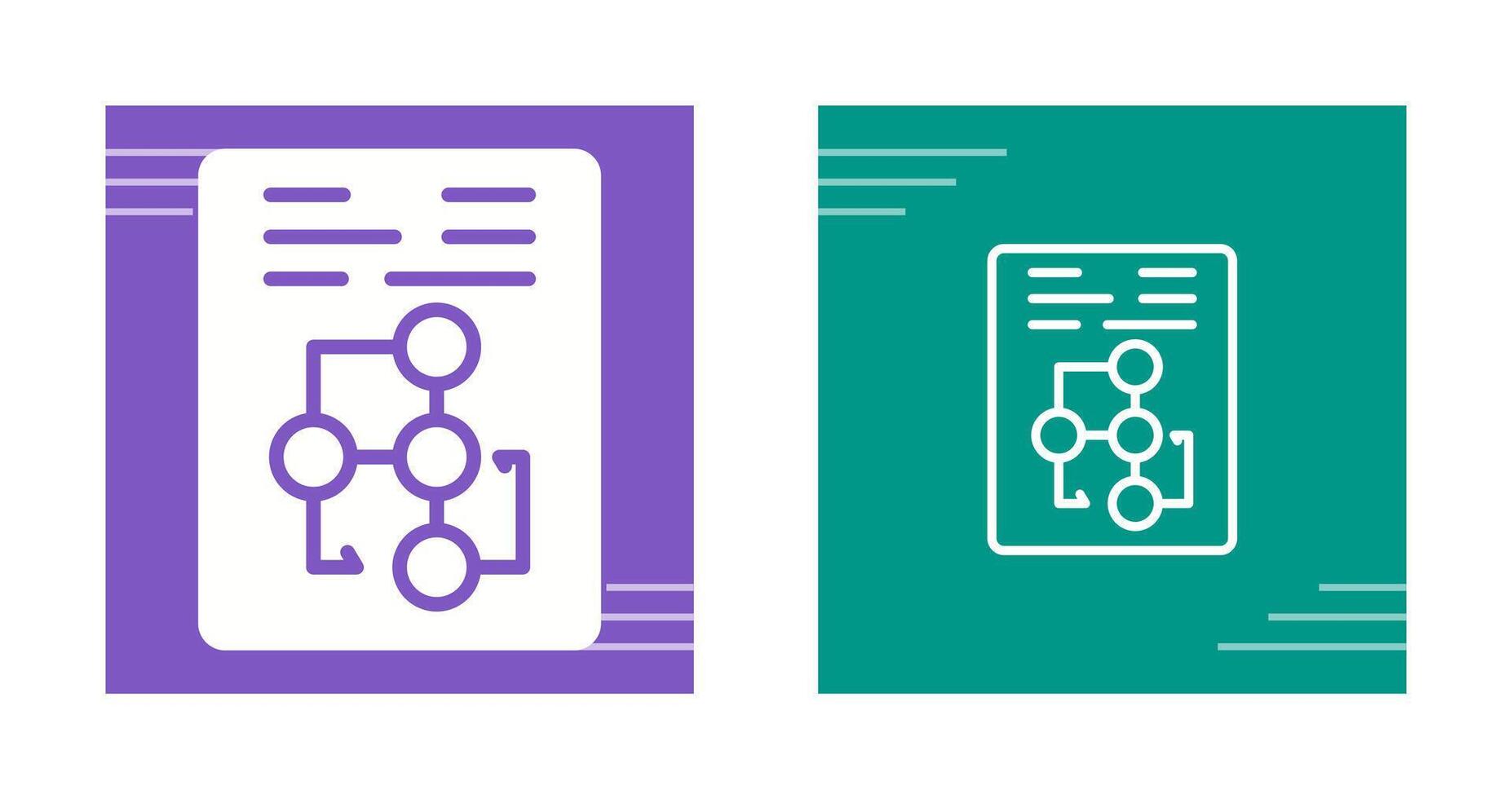 Document Workflow Vector Icon