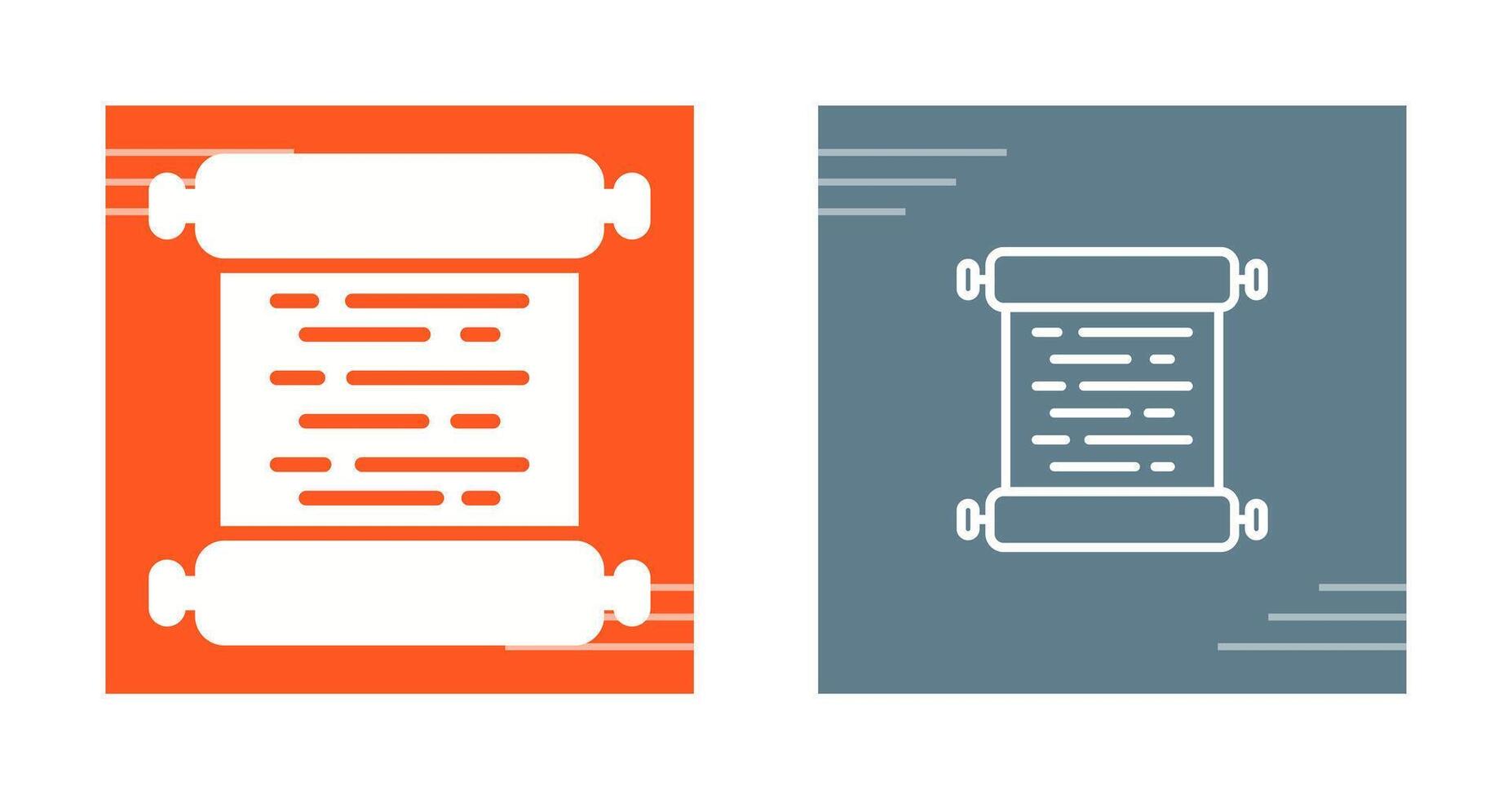 Scroll Vector Icon