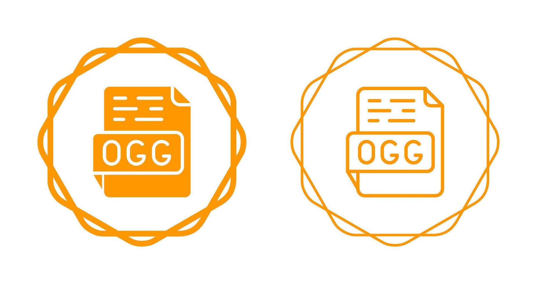 OGG Vector Icon