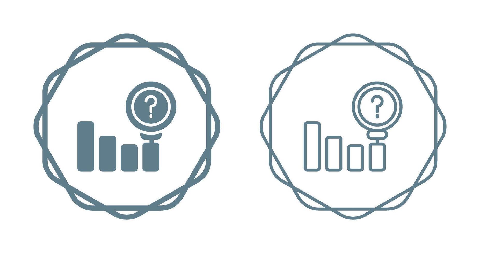 Sales Analysis Vector Icon