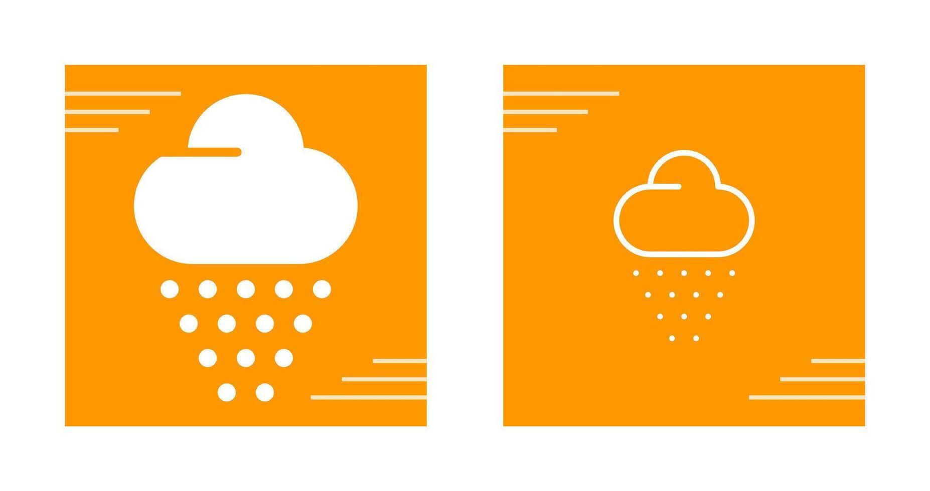 Snowing Vector Icon