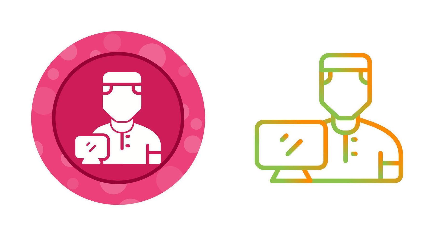 Working Man Vector Icon