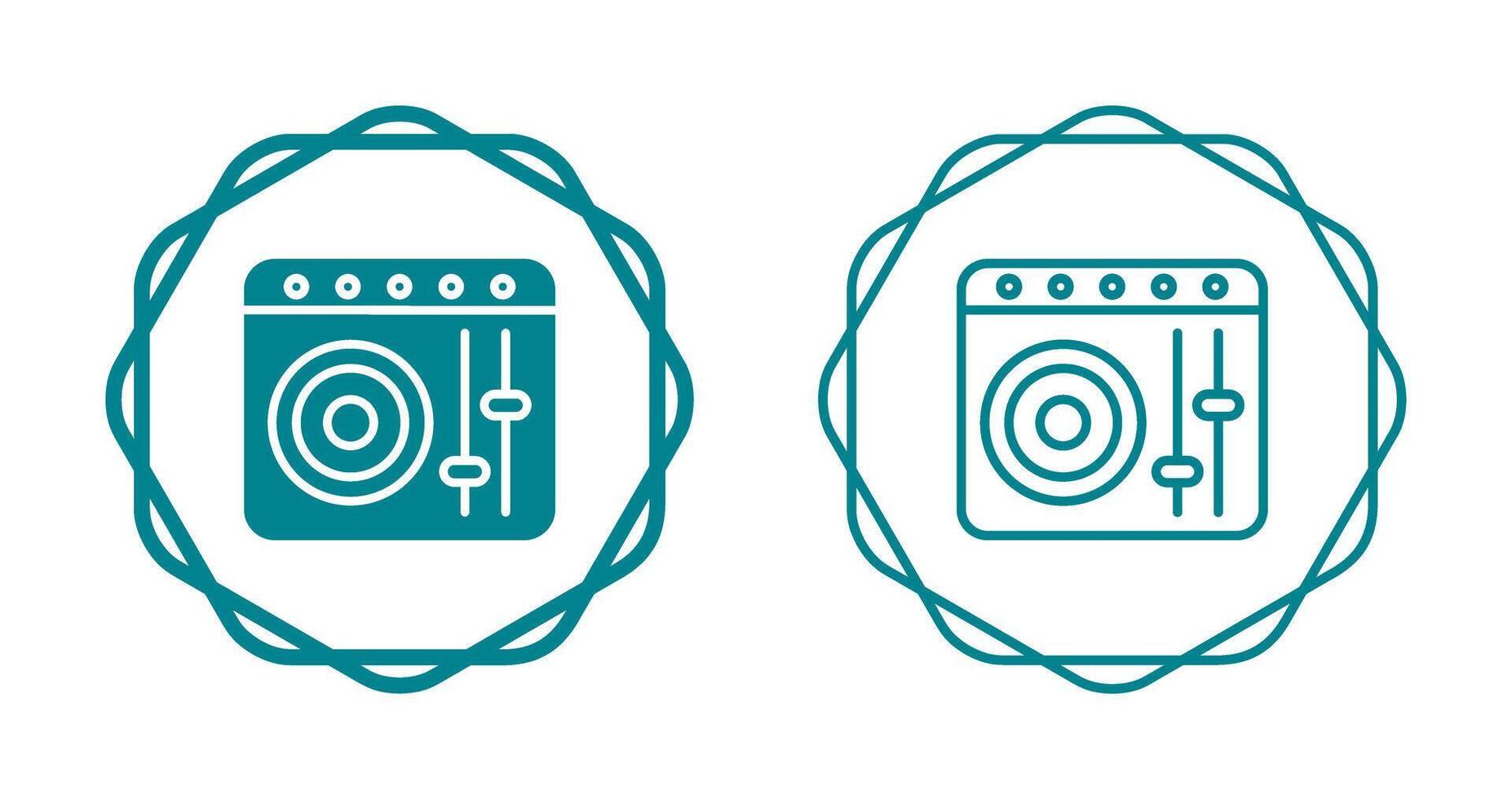 DJ Controller Vector Icon