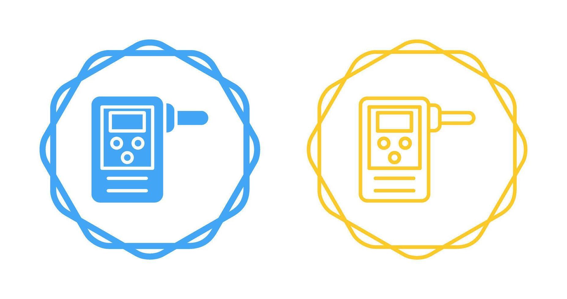 Breathalyzer Vector Icon