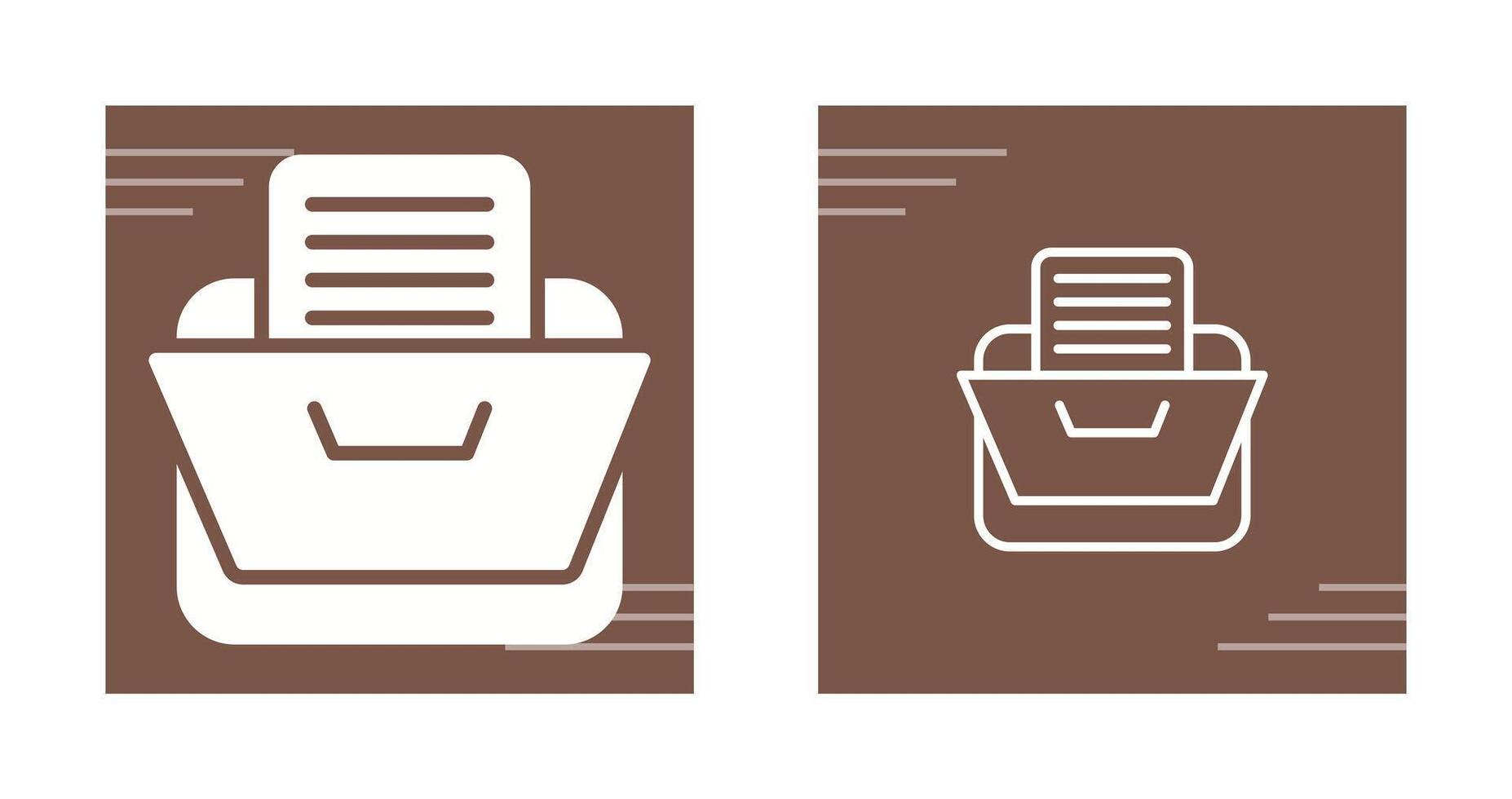 Filing Cabinet Vector Icon