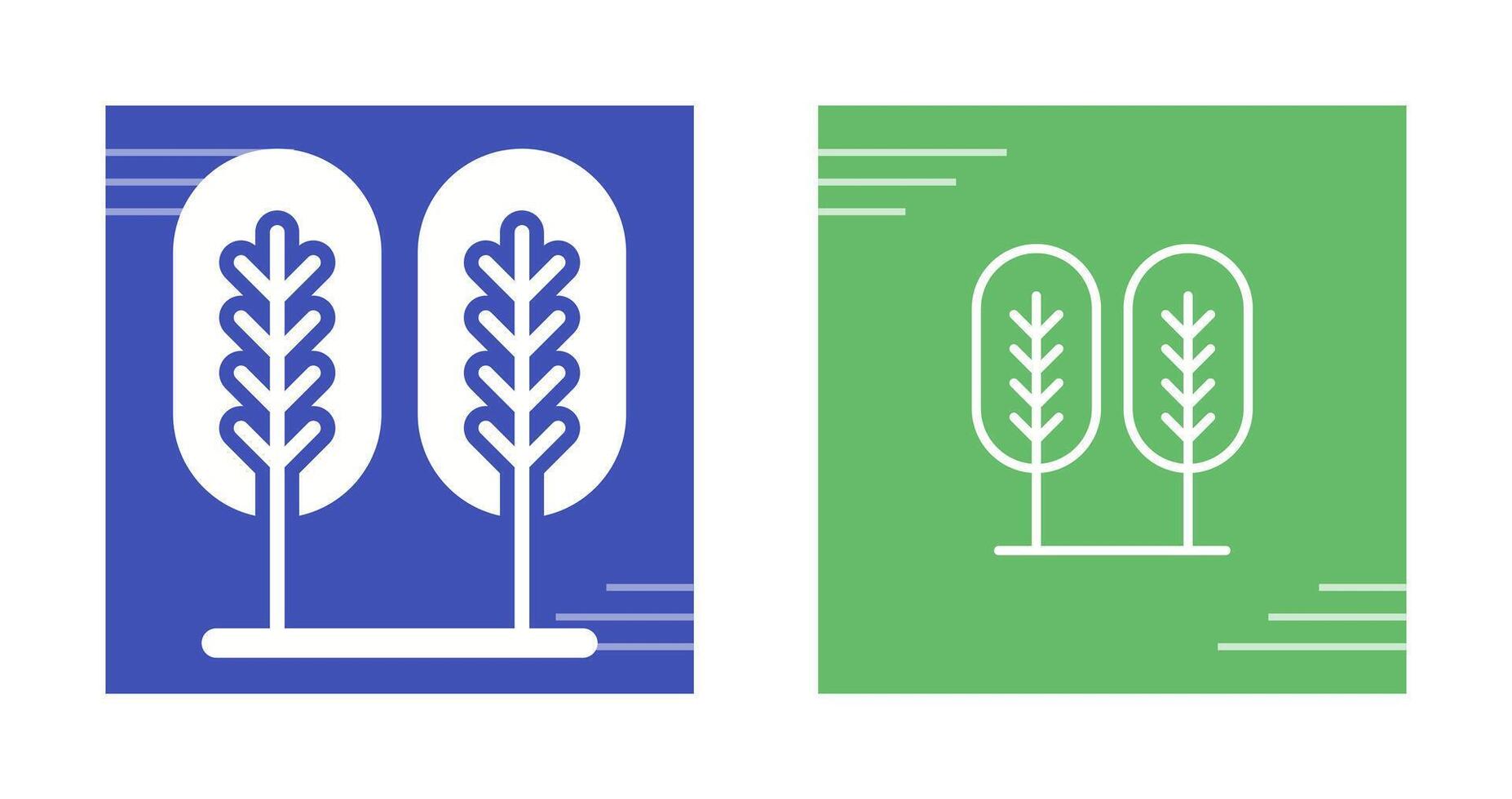 Birch tree Vector Icon