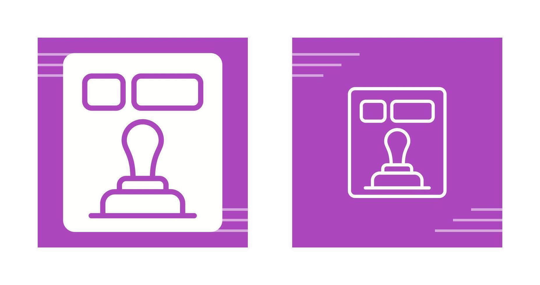 Stamp Tool Vector Icon