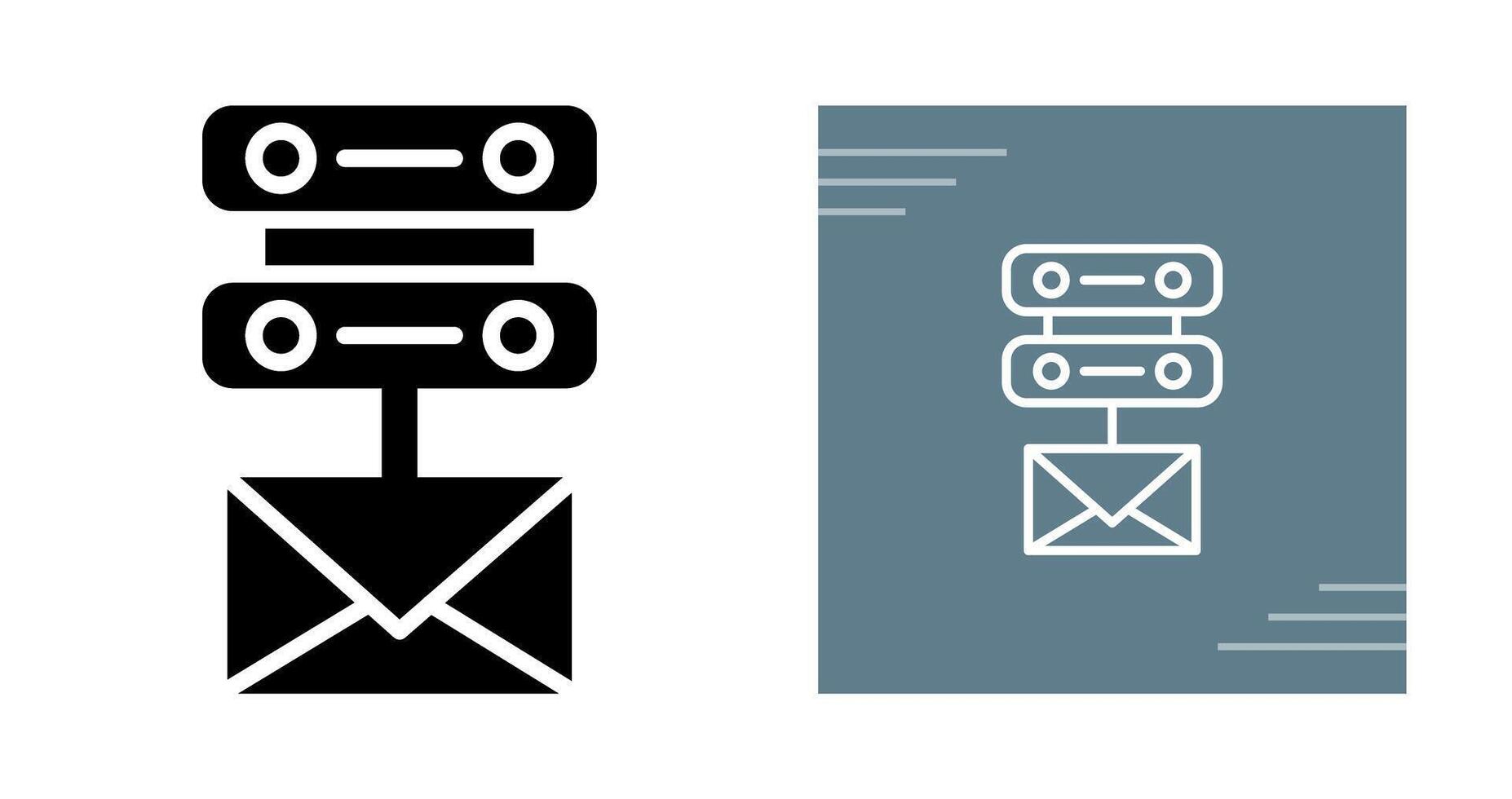 Email Server Vector Icon
