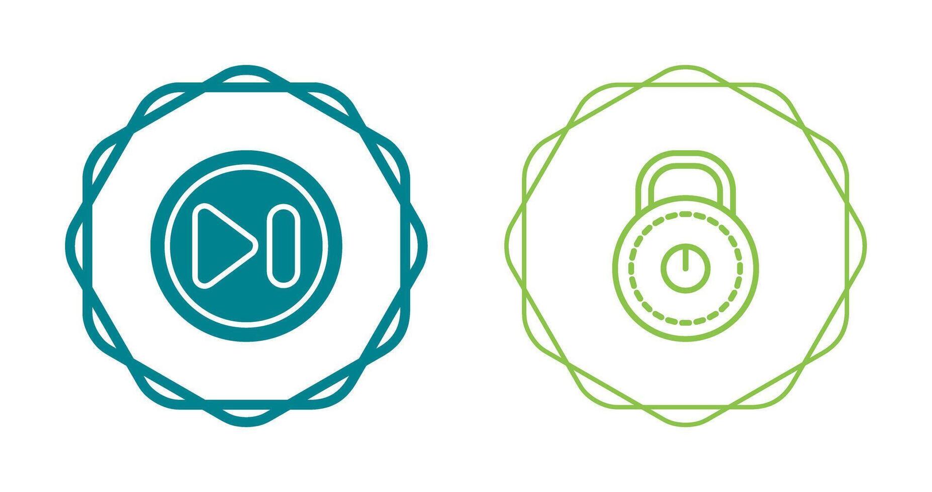 Brocken Padlock Vector Icon