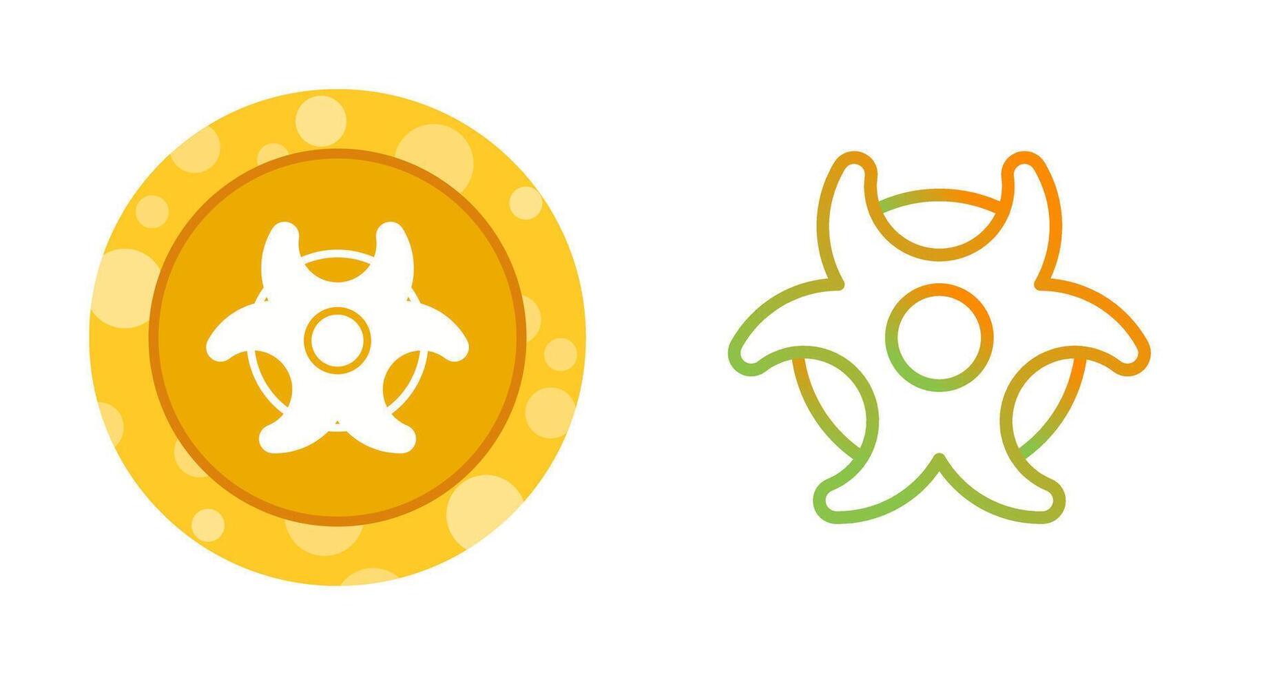 Biohazard symbol Vector Icon