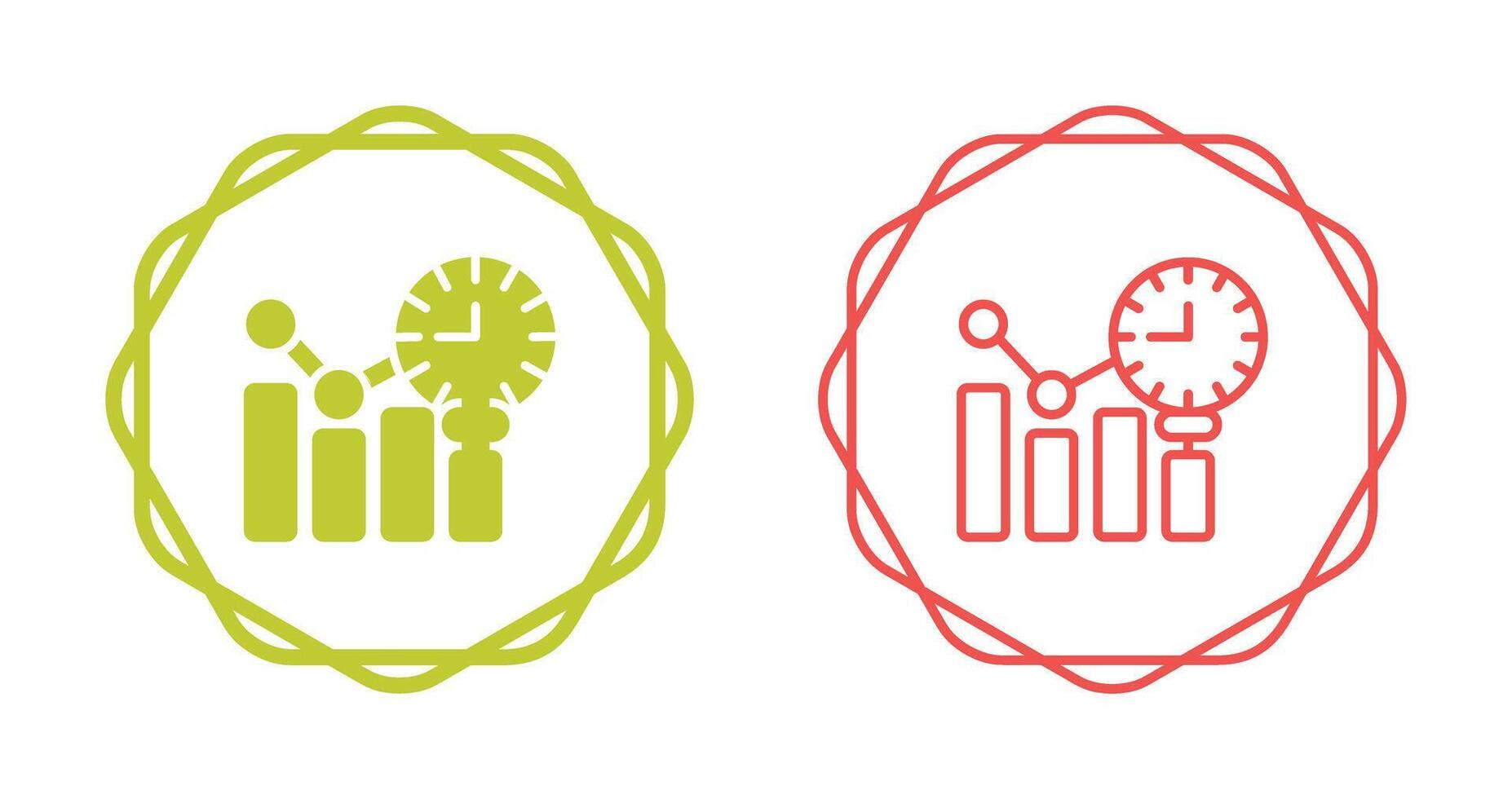 Sales Forecasting Vector Icon