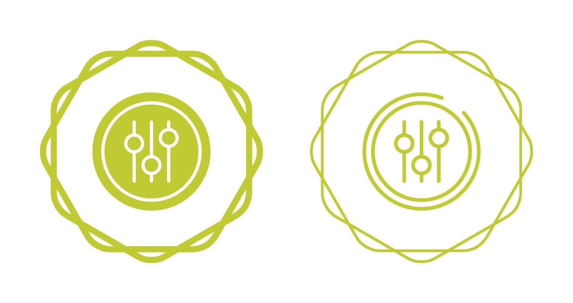 Audio Equalizer Vector Icon