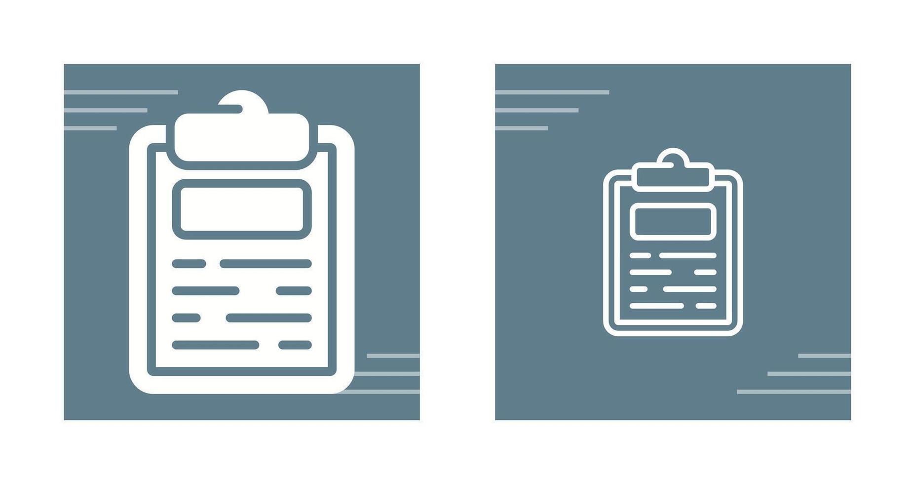 Clipboard Vector Icon