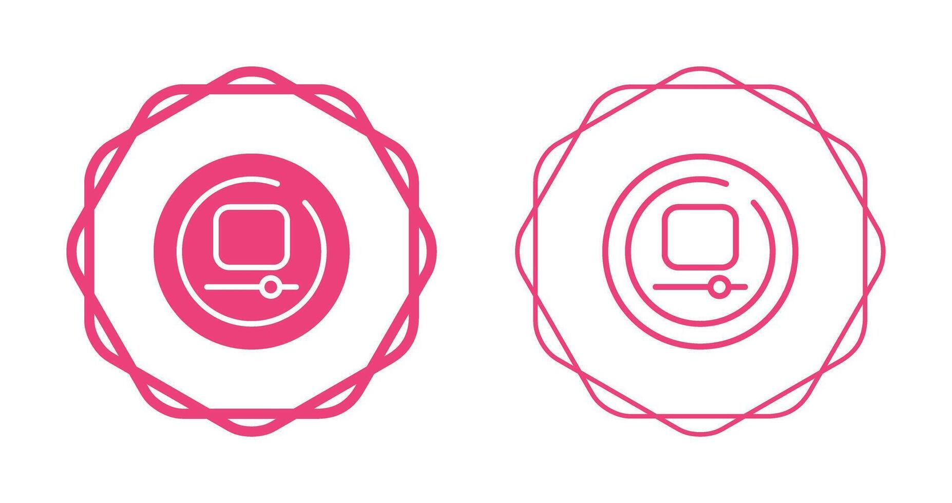 Video Stop Circle Vector Icon