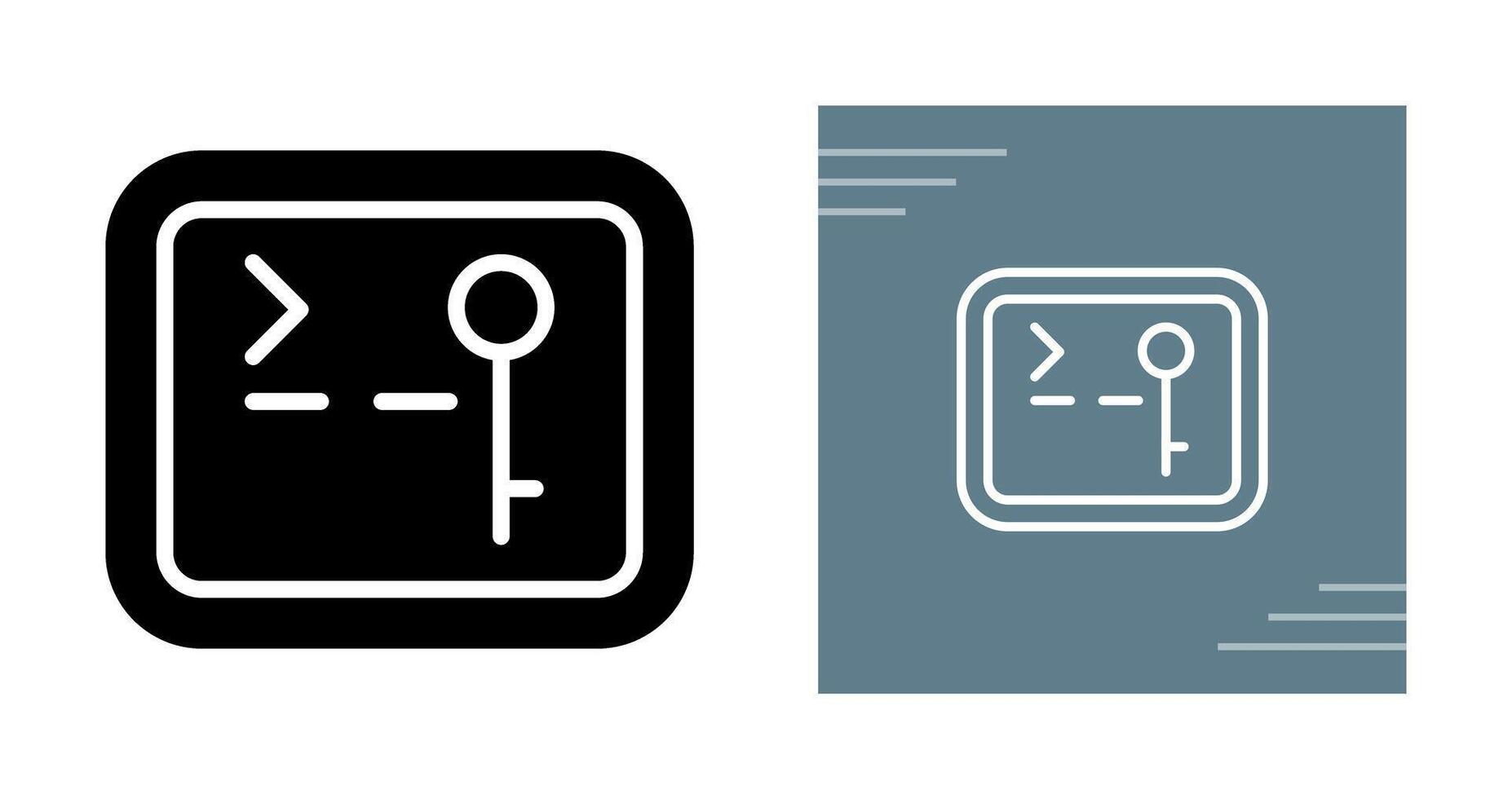 SSH Access Vector Icon