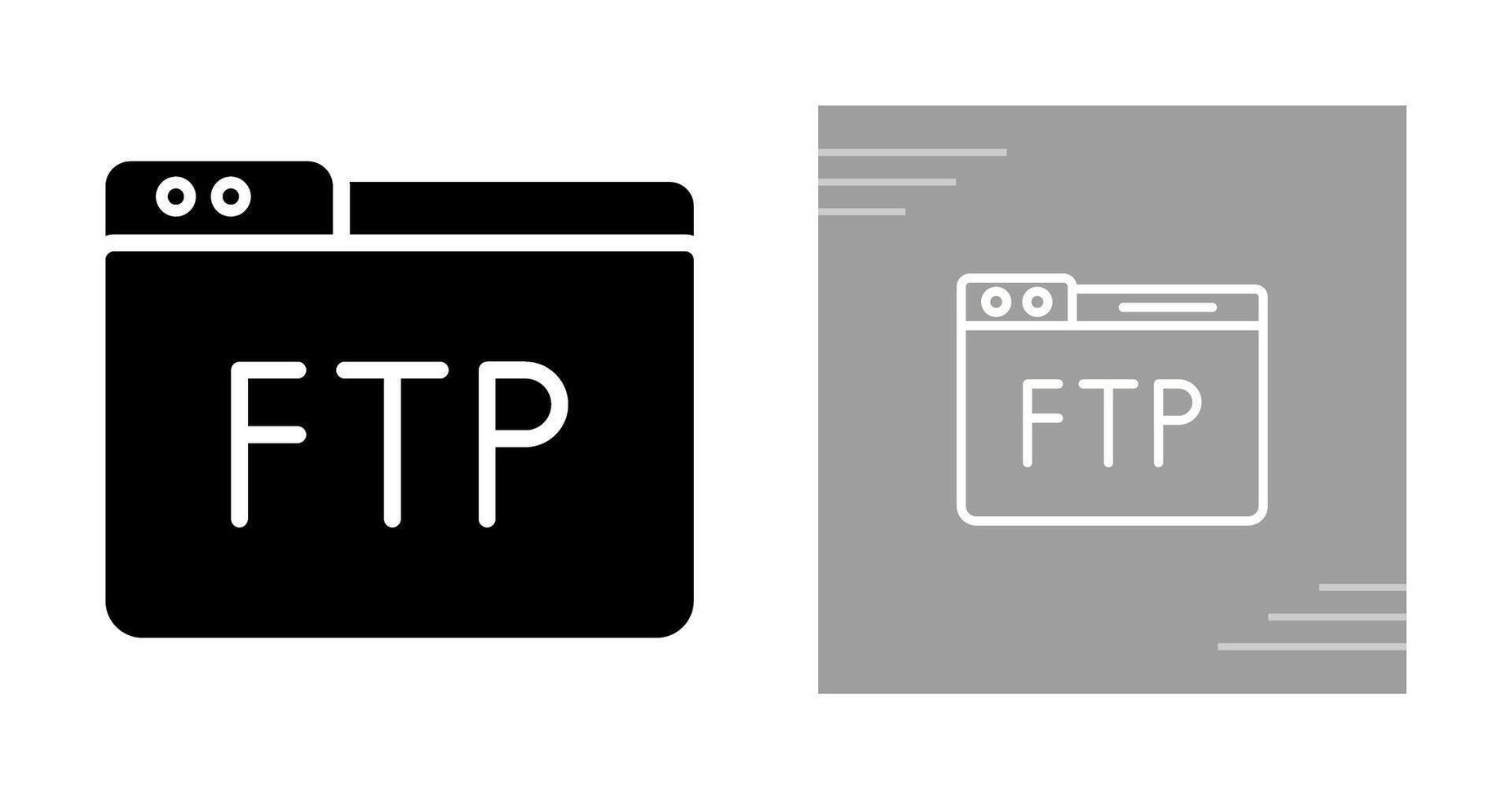 Ftp Vector Icon