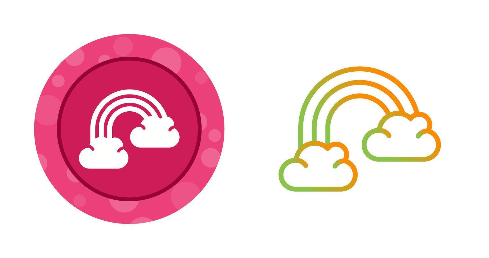 Rainbow Vector Icon
