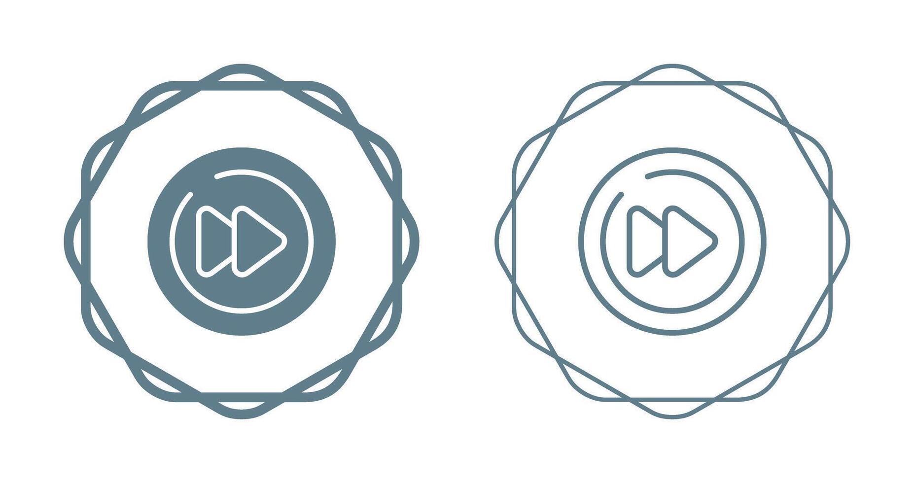 Video Next Track Circle Vector Icon