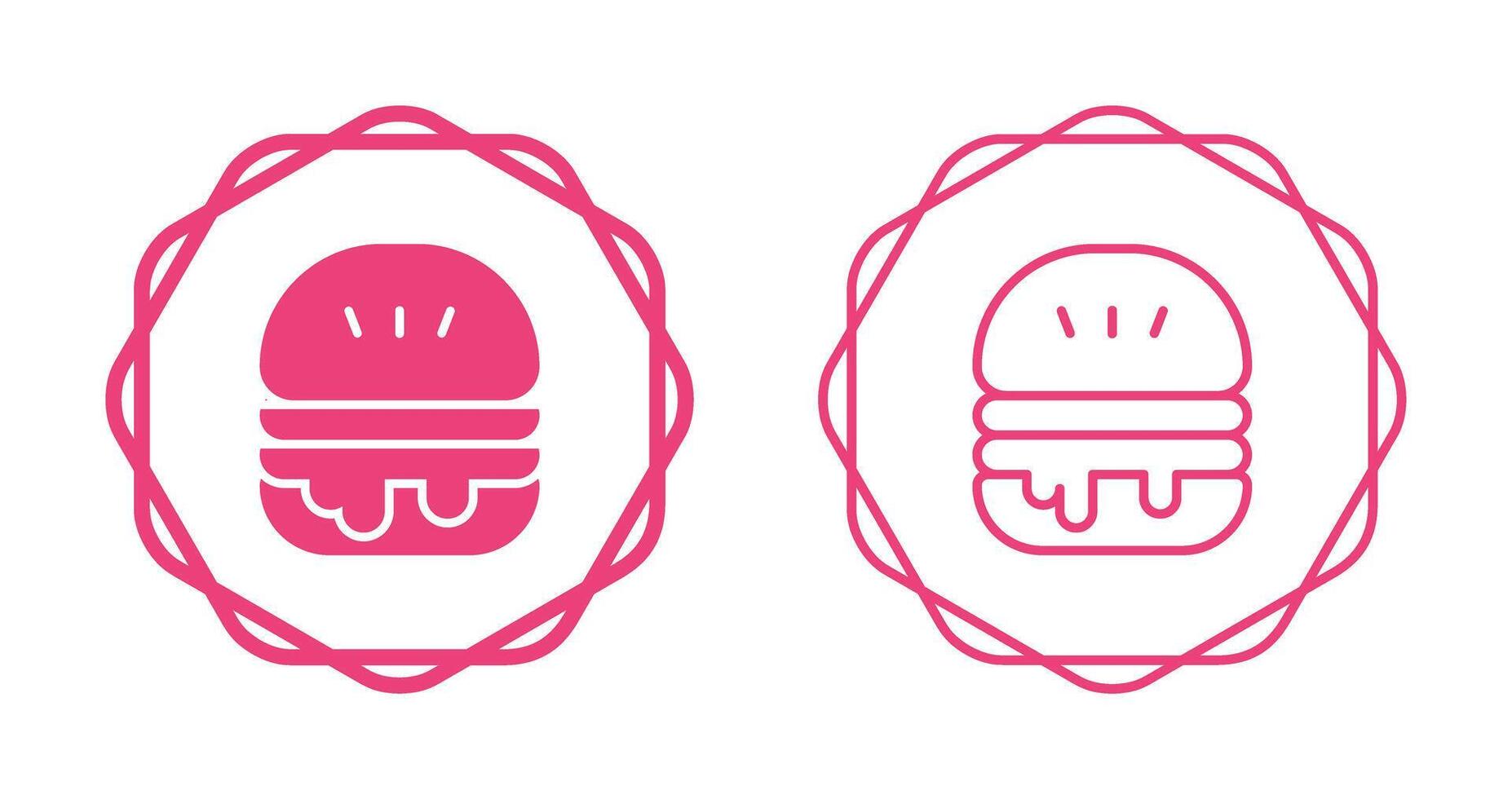 Burger Vector Icon