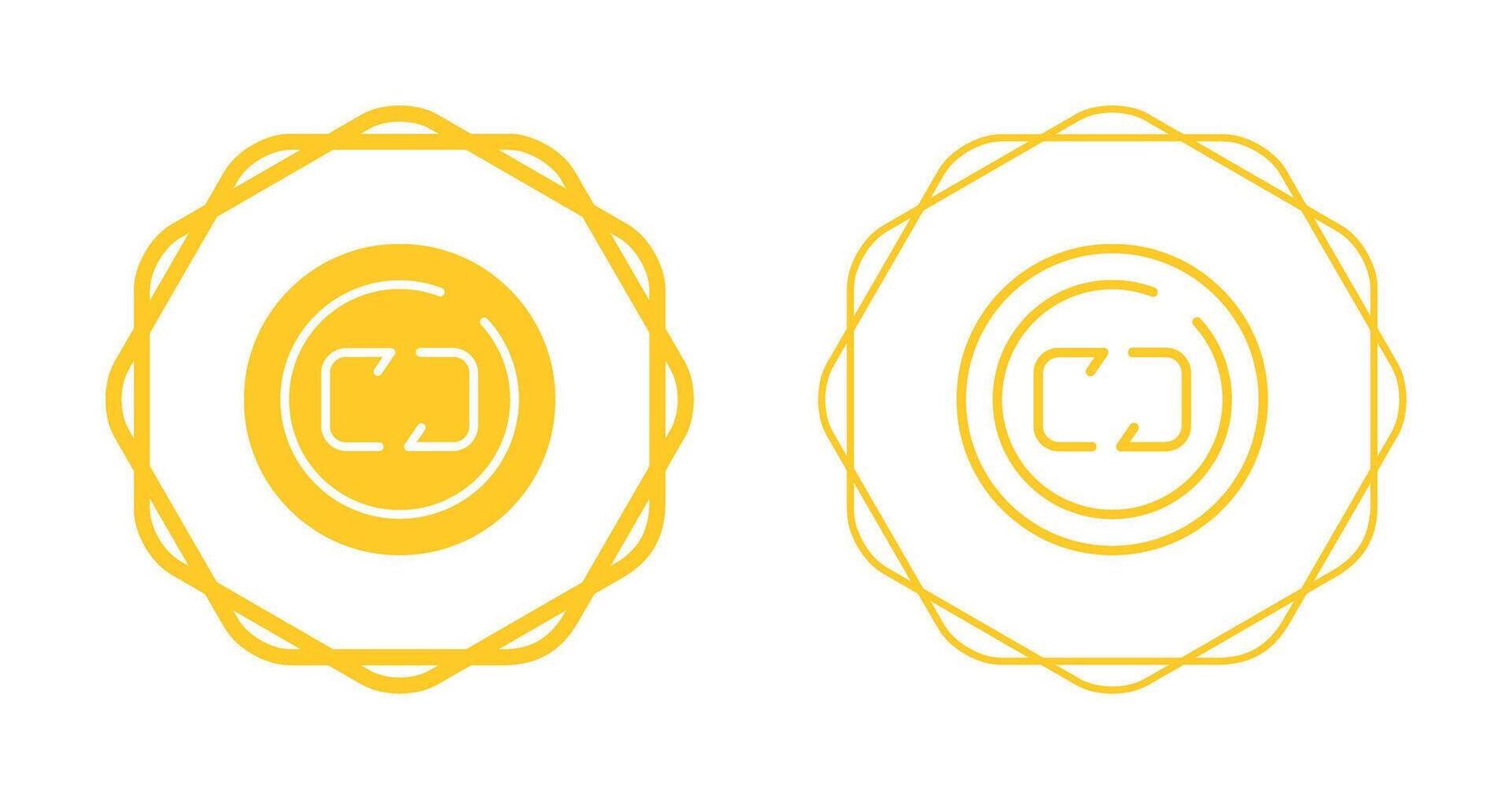 Repeat Circle Vector Icon