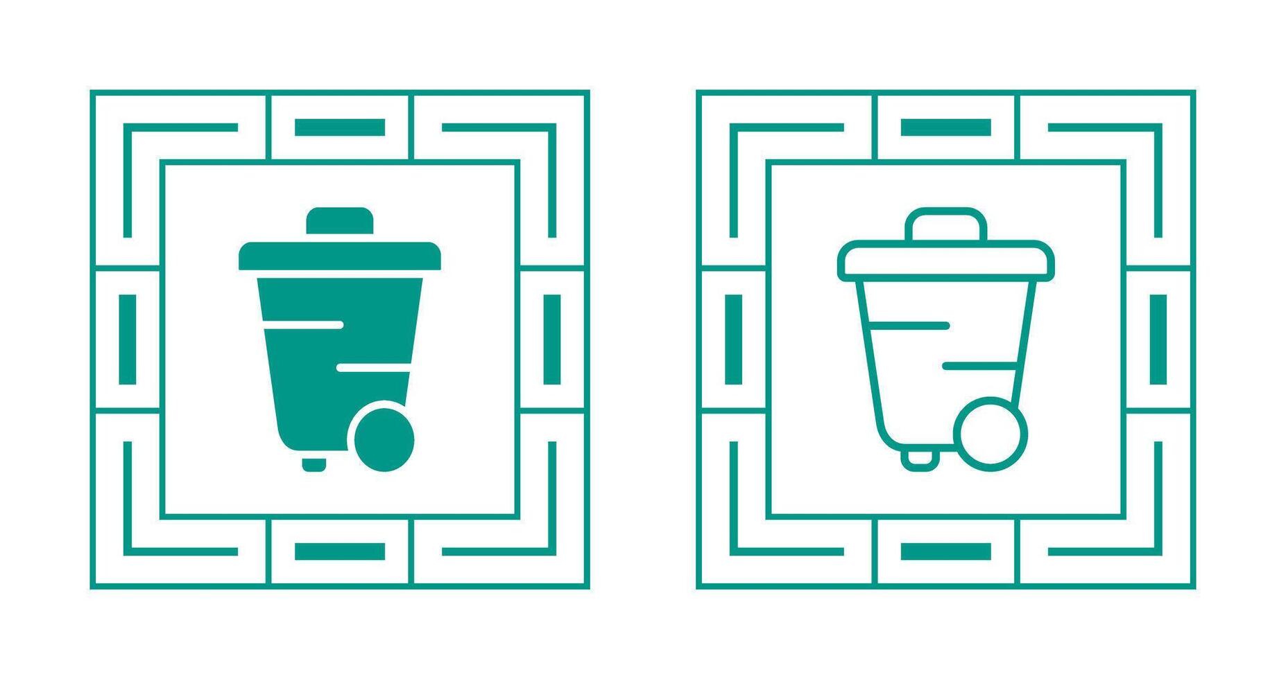 Trash Can Vector Icon