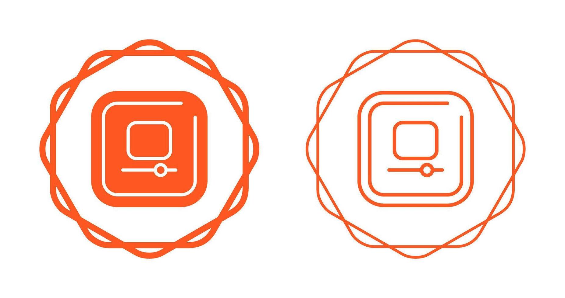 Video Stop Square Vector Icon