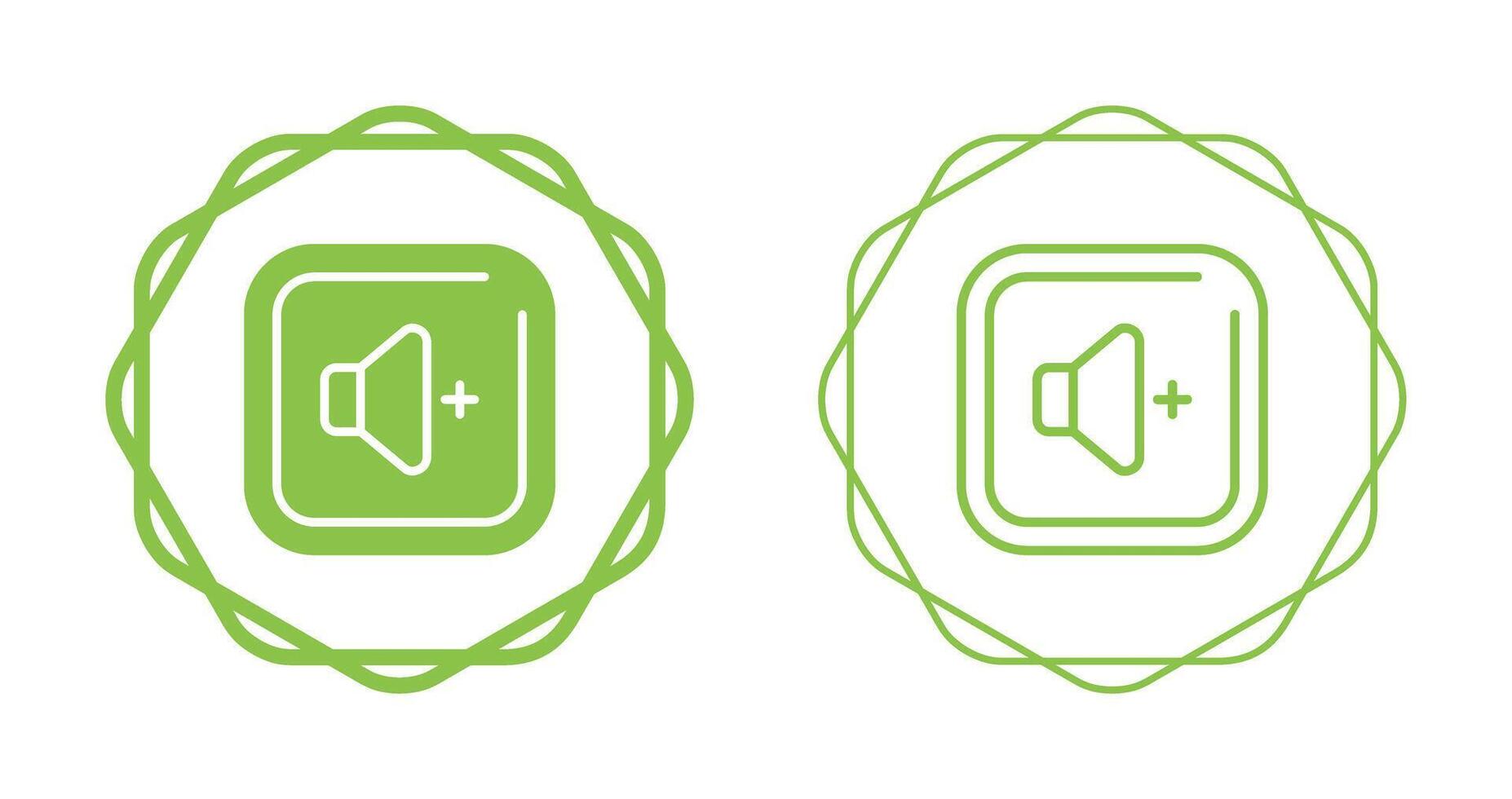 Volume Up Square Vector Icon