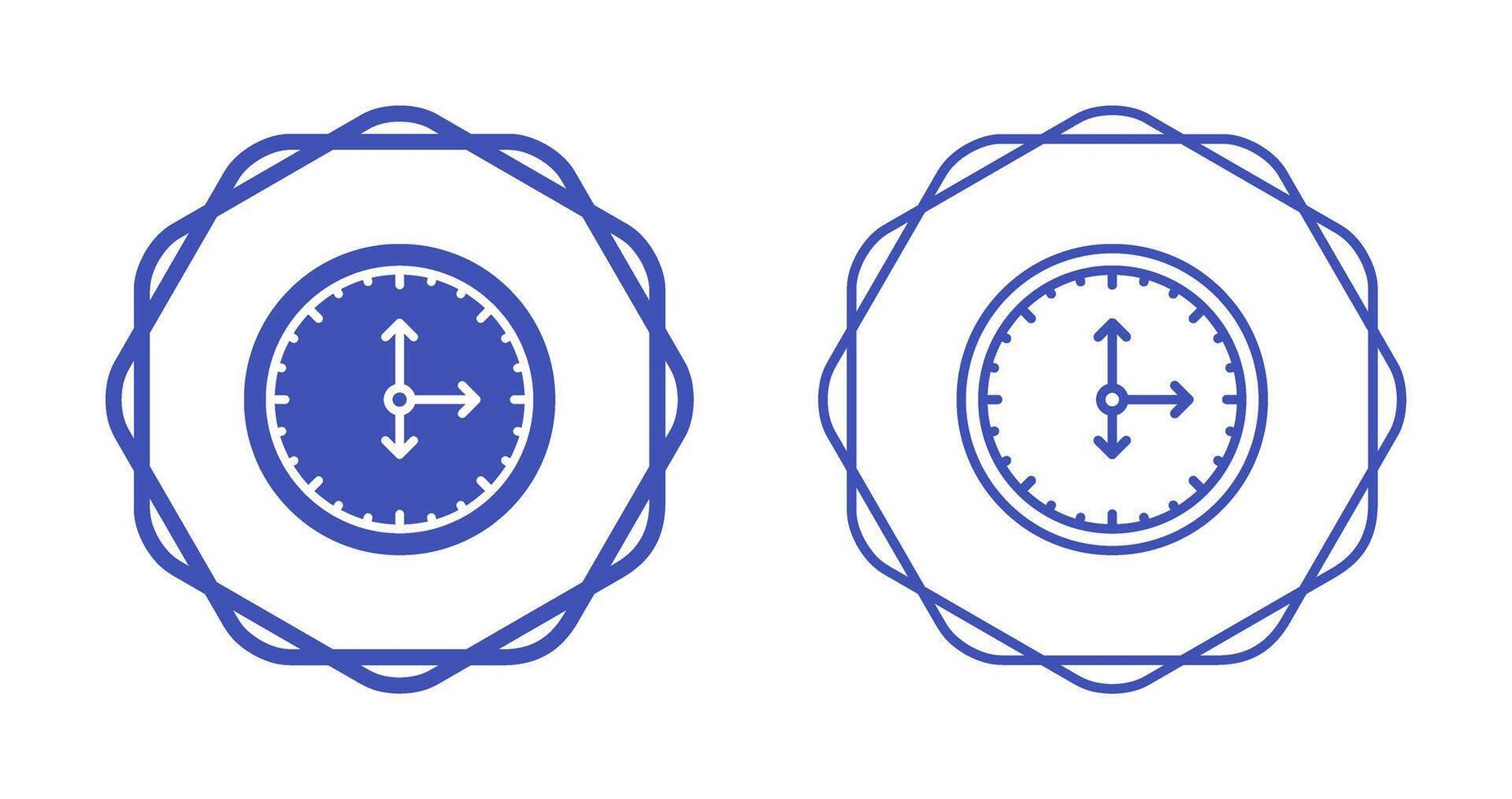 Clock Vector Icon