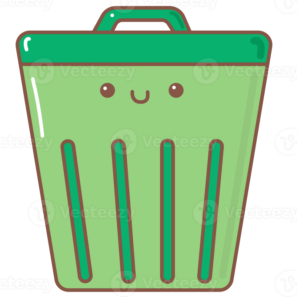 bin doodle cartoon png