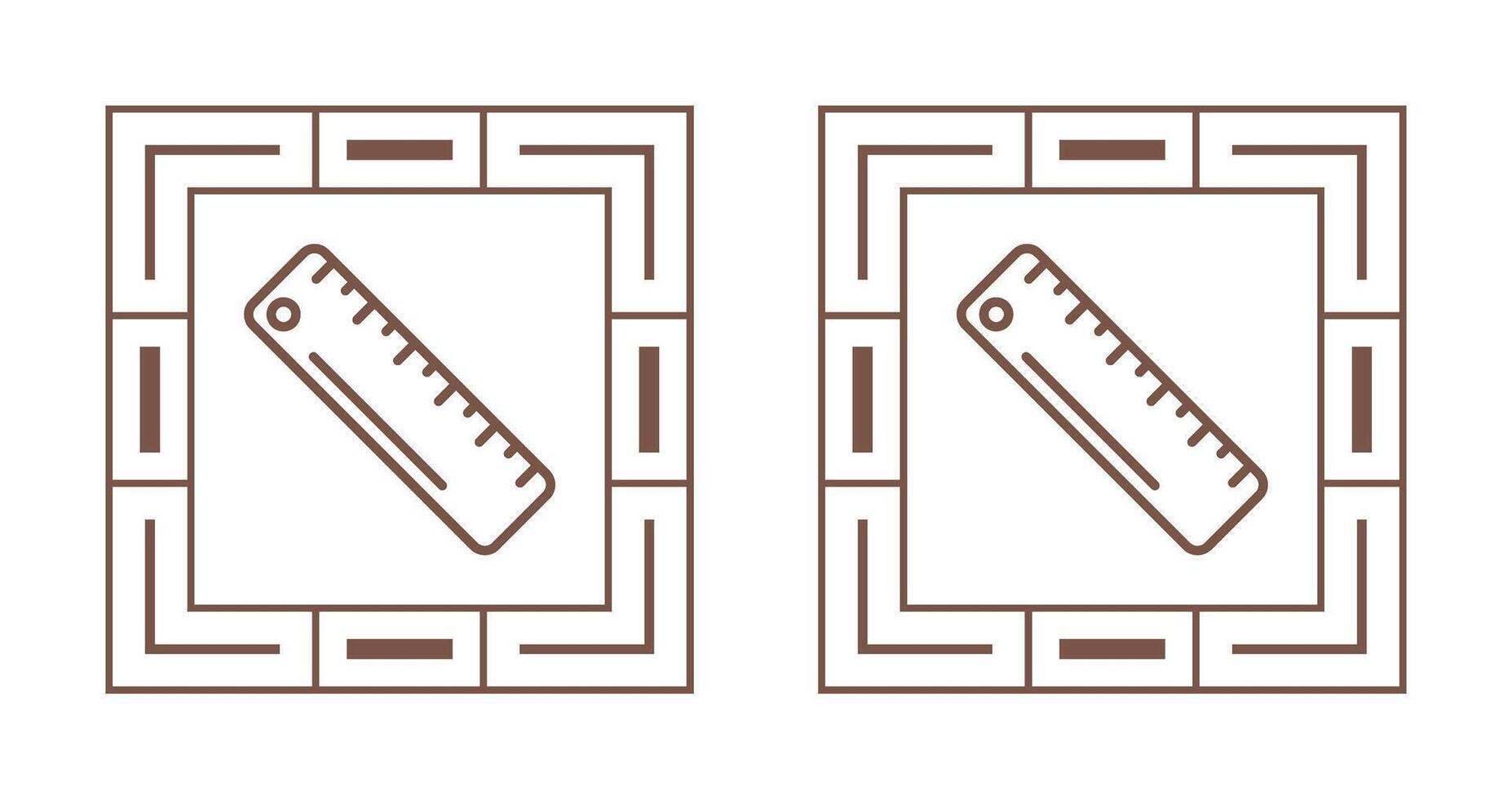 Ruler Vector Icon