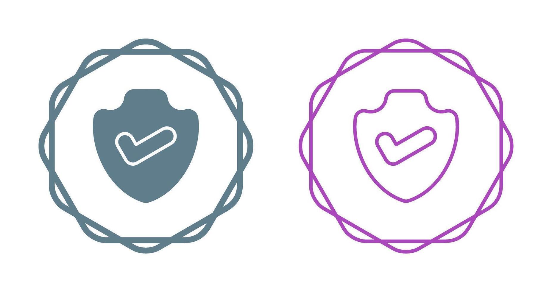 Sheild Check Vector Icon