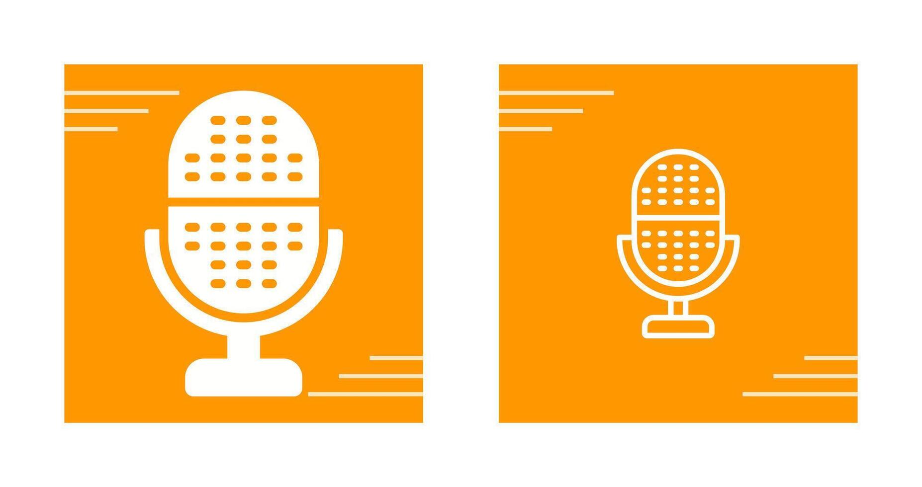 Microphone Vector Icon