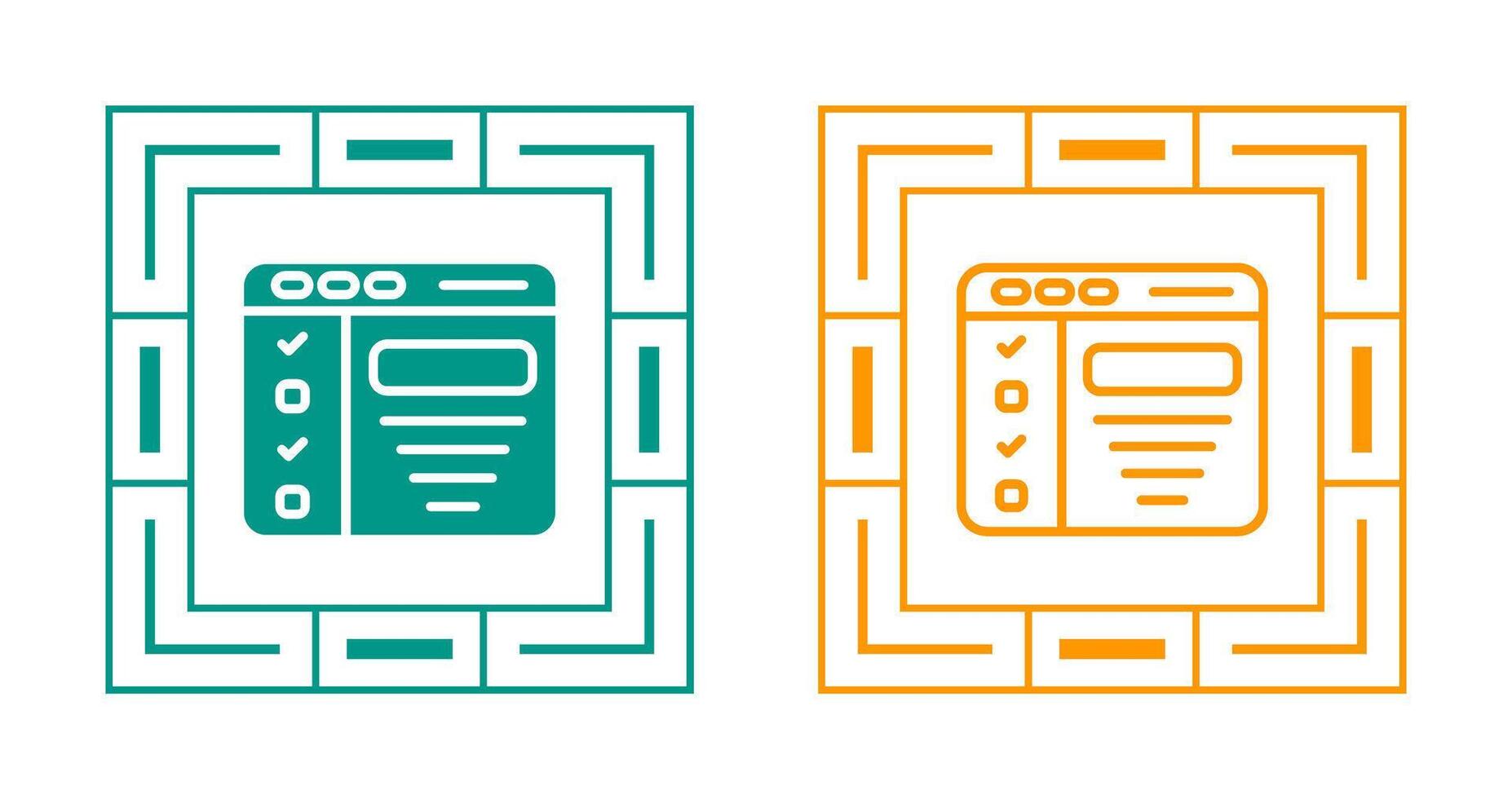 Design Brief Vector Icon