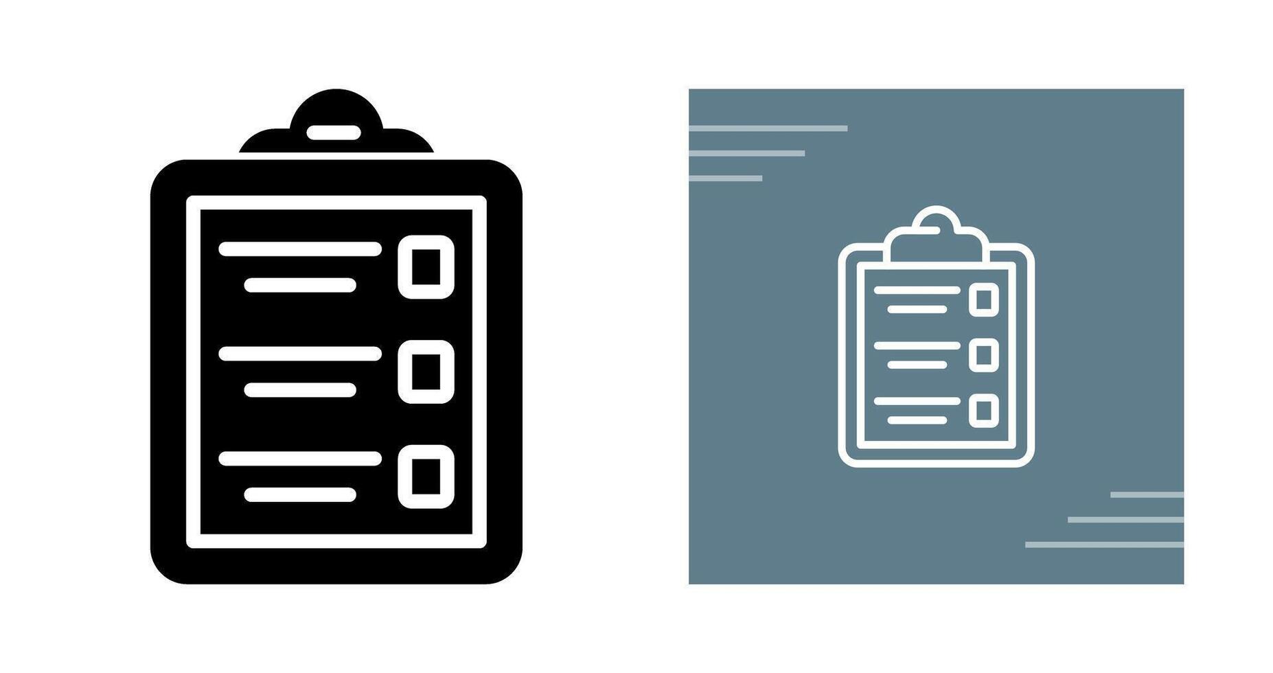 Clipboard Vector Icon