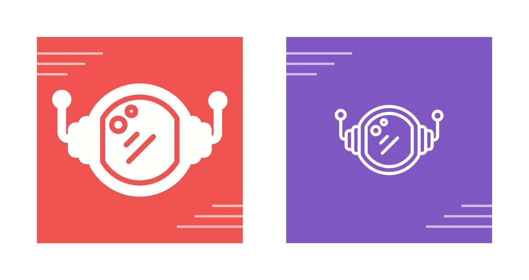 Astronaut Helmet Vector Icon