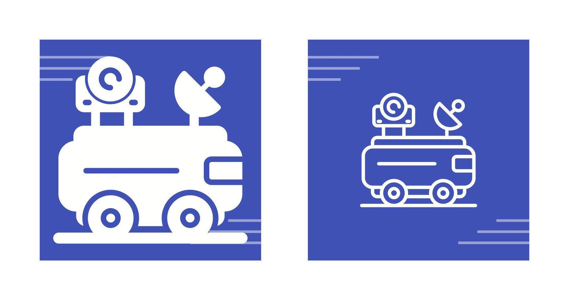 Moon Rover Vector Icon